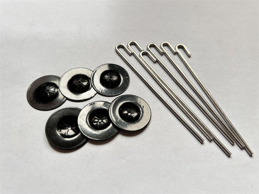 28x32mm Yıkayıcılar ile Güvercin Prova Alaşım ODM OEM Güneş Paneli Örgü Klipsleri