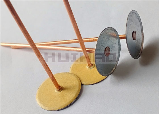 Yalıtım 2.7mm için Bakır Kaplama Hafif Çelik Cuphead Kaynak Pimleri