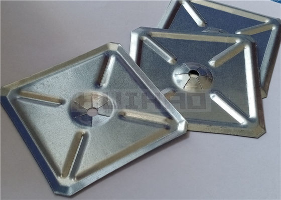 60x60mm Kare Kendinden Kilitli Pul Saplama Kaynak Yalıtım Pimlerini Sabitlemek İçin Kullanın