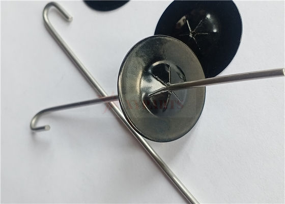304 Paslanmaz Çelik Malzeme BirdAway Güneş Paneli Caydırıcı Klipsler 2.0x100mm Yıkayıcılı