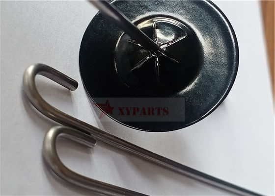Paslanmaz Çelik Tel Ağı Bağlayıcı Klipler 2.0x100mm Güneş Panelleri Güçlendirmek için Ağı