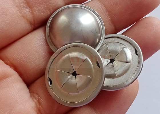 22mm Paslanmaz Çelik Kendinden Kilitli Kubbe Başlı Yalıtım Pimi Kapakları