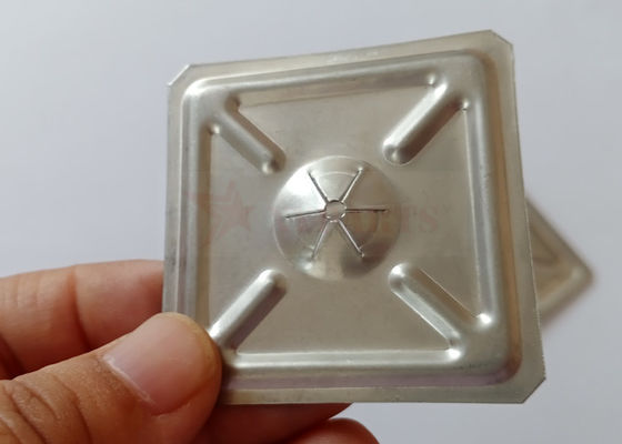 Paslanmaz çelik 50mm yalıtım kendi kendine kilitlenir yıkama makineleri kare kavisli