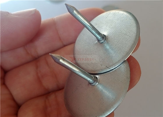 2.7mm Galvanizli Çelik Kupa Başı İzolasyon Pinleri Kondansatör Serbestleme Stud kaynak makinesi ile uygulanır