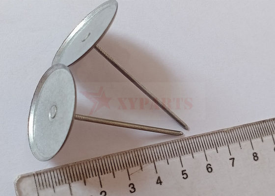 M1.8x50 Galvanizli Çelik Havalandırma Kanalı Izolasyon Pınları Çelik Yüzeyine Izolasyon Bağlama