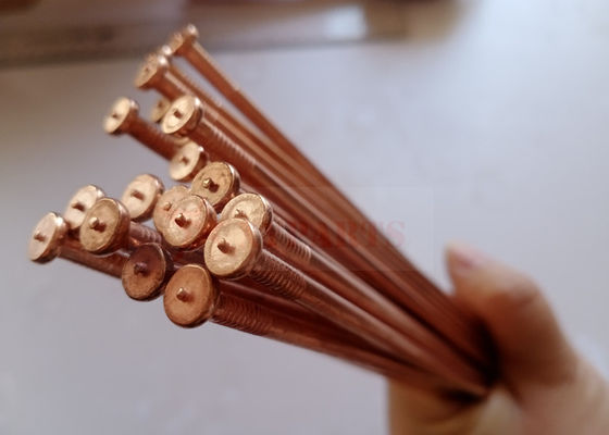 Düşük Karbonlu Çelik 4mm CD Kaynak Pimleri Sac İçin Bakır Kaplı
