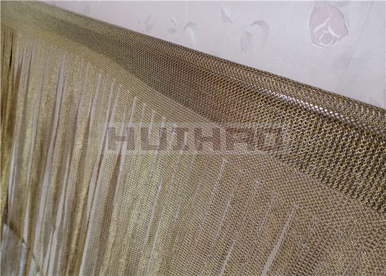 0.53x3.81mm Paslanmaz Çelik Metal Ring Mesh Bakır Rengi