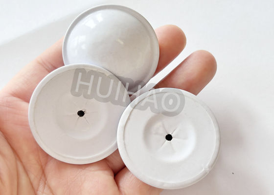 38mm Beyaz Renkli İzolasyon Kubbe Kapak Çamaşırları İzolasyon Koruması İçin