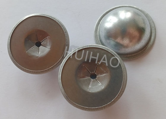 30mm Yuvarlak Tipi Metal İzolasyon Kubbe Kapakları Kaynak Çubukları İçin Yıkayıcı