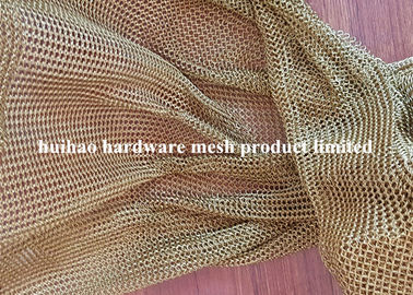Dekoratif Uzay Bölücü Paslanmaz Çelik 304 Chainmail Ring Mesh Perdelik