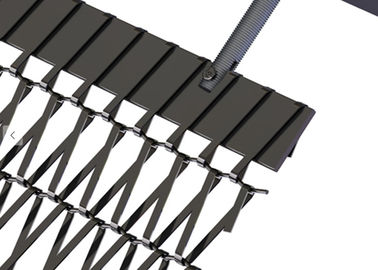 Mimari Metal Ekran Sabitleme Sistemleri Fit Dokuma, Delikli, Genişletilmiş Metal
