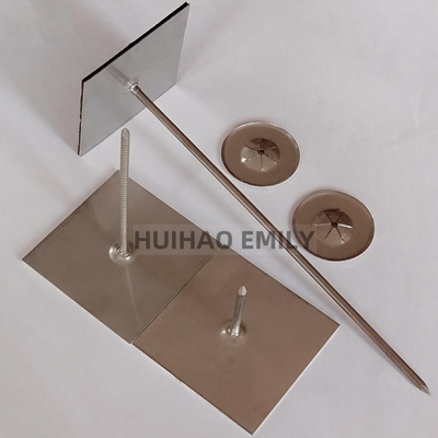 Dış Cephe Yalıtımı İçin 50x50mm Taban Plakalı Kendinden Yapışkanlı Yalıtım Askı Çivileri