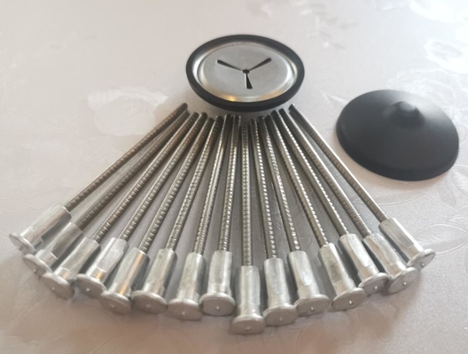 3mm X 65mm Saplama Kaynak Pimleri Bi-Metalik Pimleri 6X15 Mm Alüminyum Yalıtımlı Kafaları