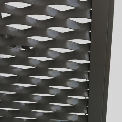 PVDF Kaplı Kanca Kadar Çerçeve Dış Curtan Duvar Paneli İçin Genişletilmiş Metal Hasır
