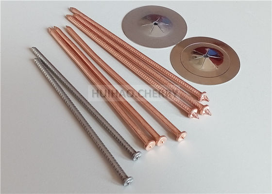 3mm SS Copper Coated CD Stud Welding Pin For Insulation Fastening Work Use With Capacitor Discharge Stud Welder