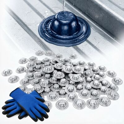 36mmx11mm Metal Su Geçirmez Çatı Vidaları Kapak Başlığı Çatı Altıgen Kendinden Matkaplı Vidalar