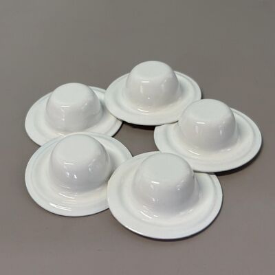 Metal Çatı Paneli İçin Beyaz Renk 35mm Vida Kapakları