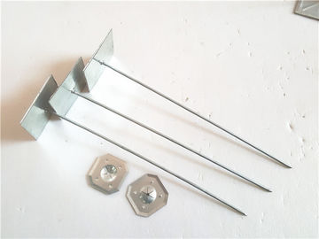 Yalıtım Levhası İçin Galvanizli Çelik Kendinden Yapışkanlı İzolasyon Pimleri 2 '' Yıkayıcı