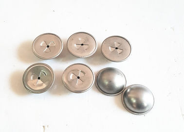 Delikli Taban İzolasyon Pimleri için Alüminyum 30mm Dome Cap, Kapaklı Hız Yıkama Makinesi