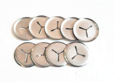 Plastik Kapaklı Kapaklar İçin 3 Yuvalı 38mm Galvanizli Çelik Self Kilitleme Klipsleri