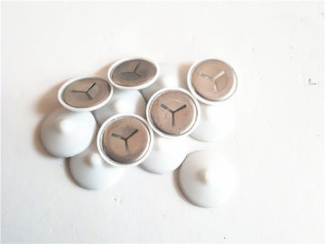 3 Yuvaları Yıkayıcılar 38mm Paslanmaz Çelik Klip Kaynak Pimleri Sabitleme İçin Plastik Kapaklı