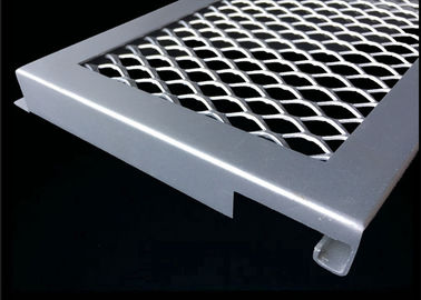 Kaplama için Alüminyum Genişletilmiş Metal Mesh, Çerçeve Genişletilmiş Metal Ekran Cephe