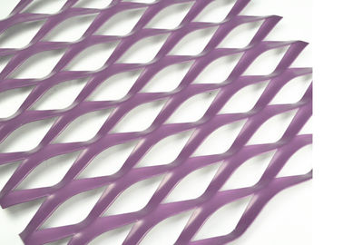 Perde Duvarlar Alüminyum Genişletilmiş Mesh LWD115mm X SWD40mm PVDF