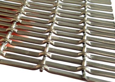 Dış Yapı Metal Cephe İçin Mimari Alüminyum Düz Hasır