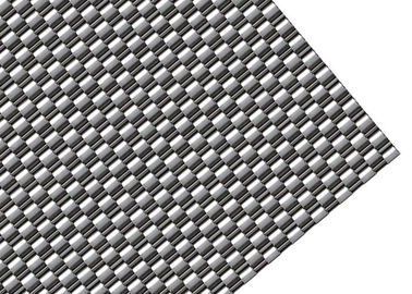 Korkuluk Dolgu Panelleri Olarak Dokuma Tipi Paslanmaz Çelik Mimari Metal Ekran