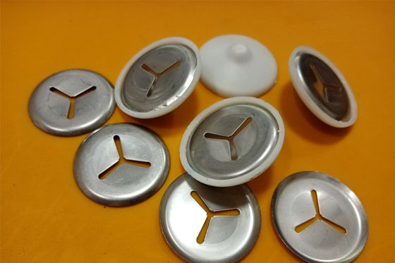 Denizcilik Termal Yalıtım Sabitleme İşleri İçin Plastik Kaplamalı veya Kaplamasız 38mm Kendinden Kilitli Yalıtım Pimleri ve Klipsleri