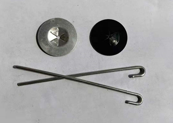 Güneş Paneli Mesh Takan Yıkayıcılar ile Alüminyum J Kanca 2.5mm Pin Dia Güneş Paneli Klipleri